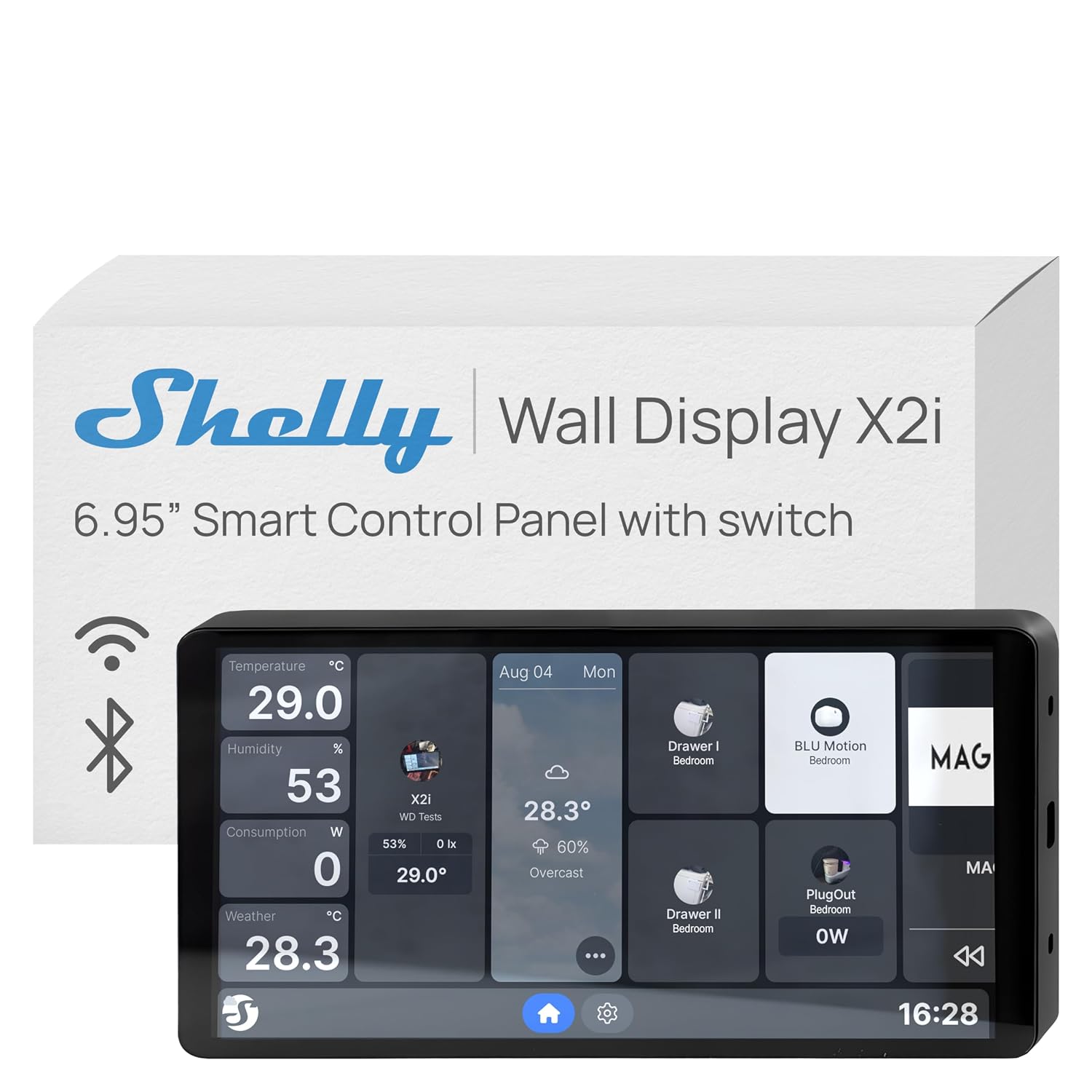 Shelly Wall Display X2i